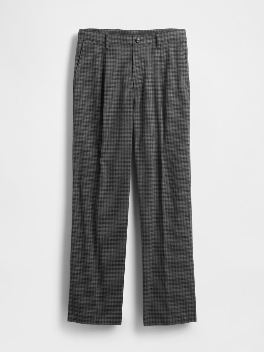Grey Stretch Wool Trousers_4