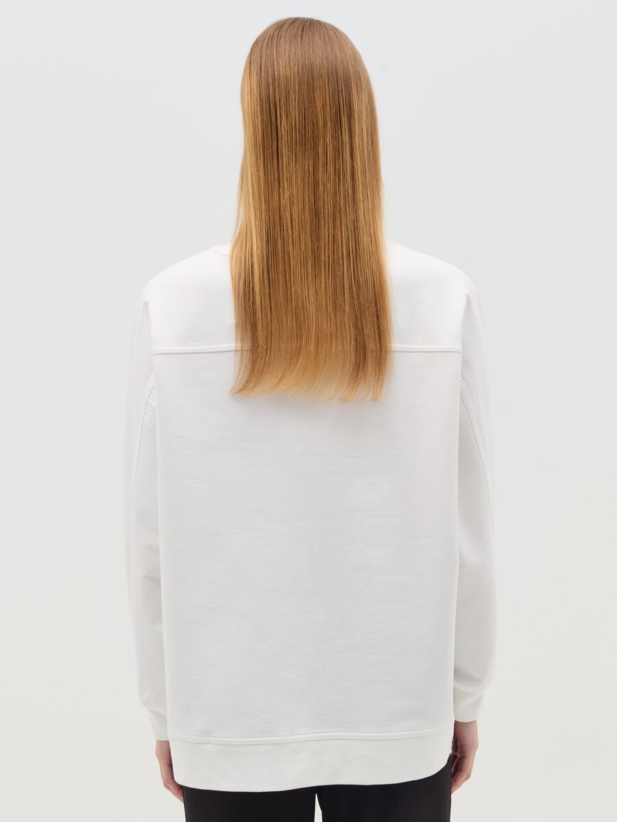 Solid colour maternity sweatshirt_3