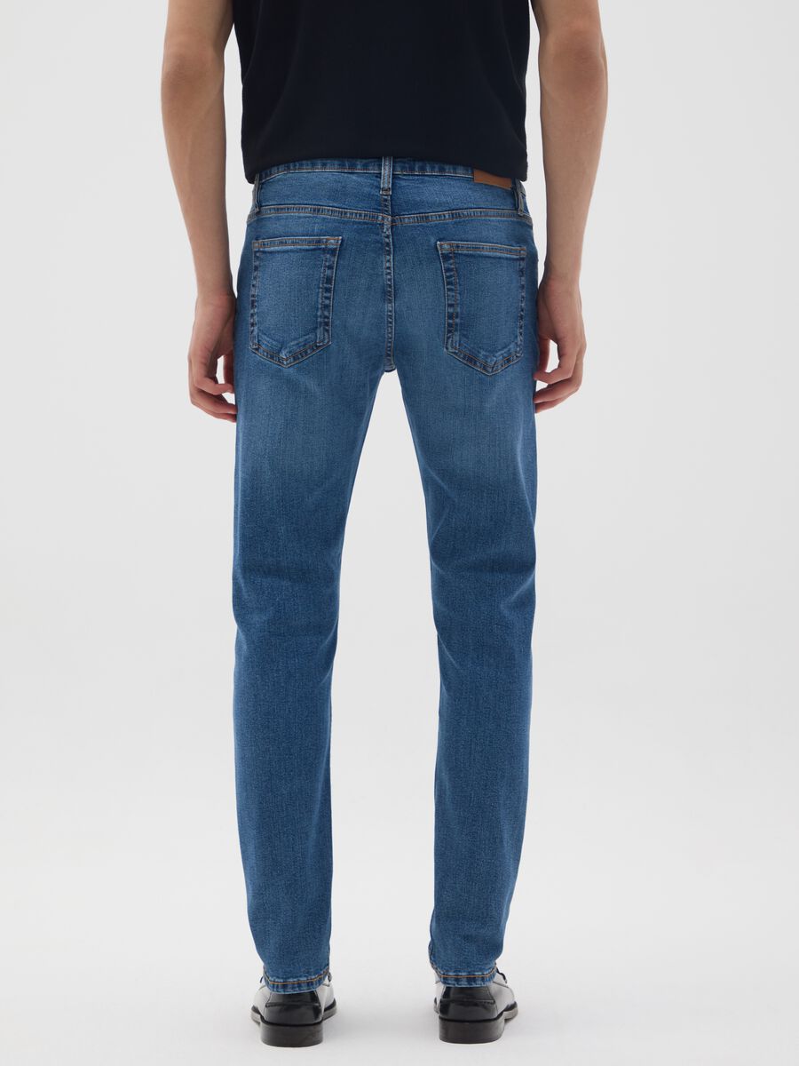 Skinny Fit Stretch Denim Jeans_2