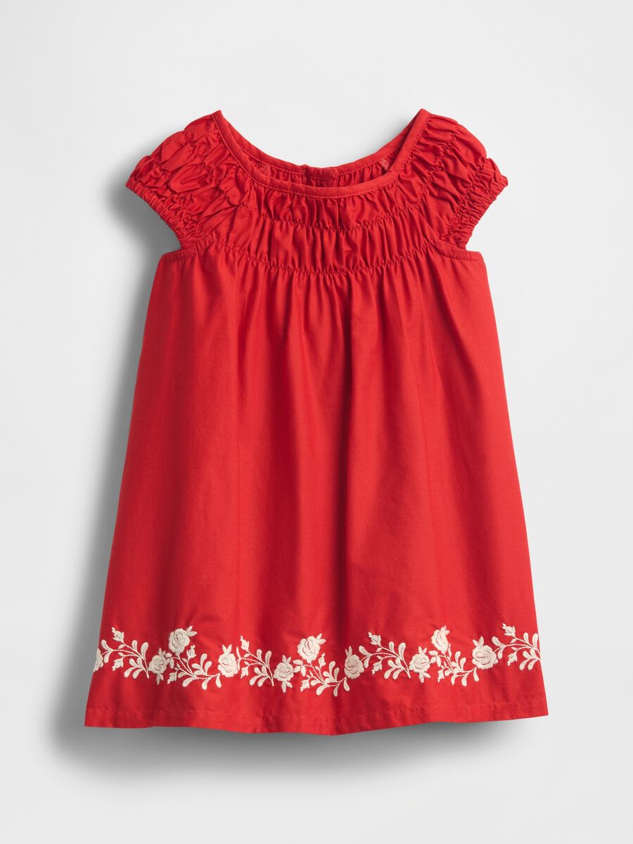 Dress with Floral Embroidery_1