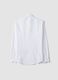 White pure cotton slim-fit shirt_2
