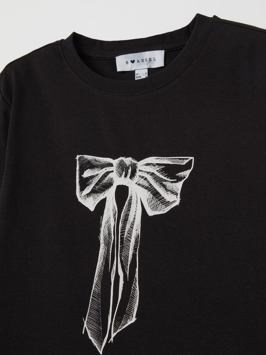 Printed cotton stretch T-shirt_5