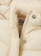 Ivory White The Iconic Puffer Girls Hooded Down Jacket_2