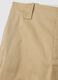 Beige cotton trousers regular fit_6