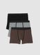 Three-pack of multicolour organic stretch cotton boxers_4
