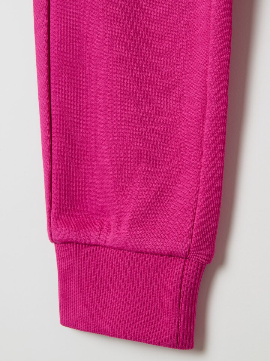 Cotton joggers with drawstring_3