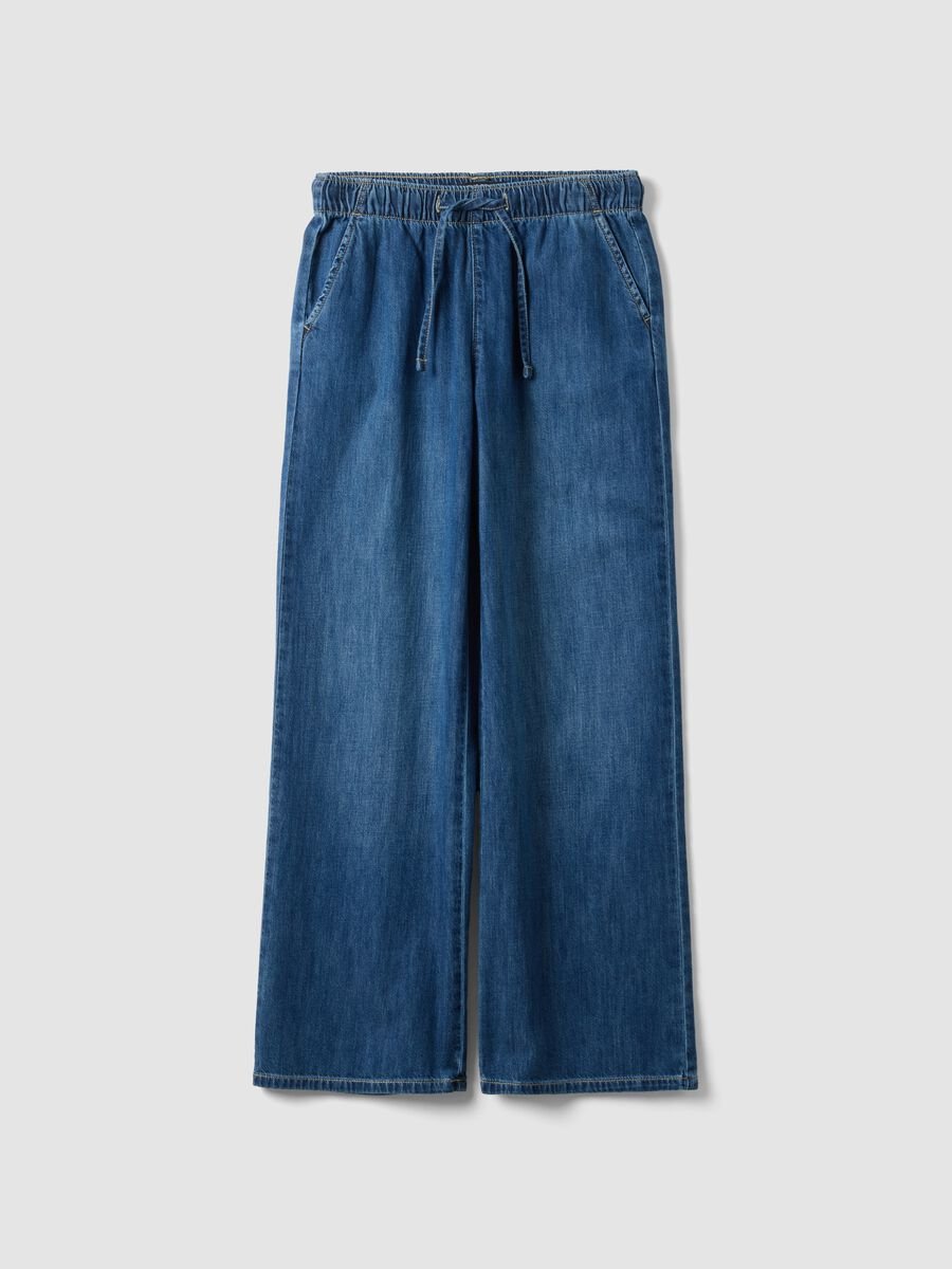 Wide-Leg Pure Cotton Trousers_4