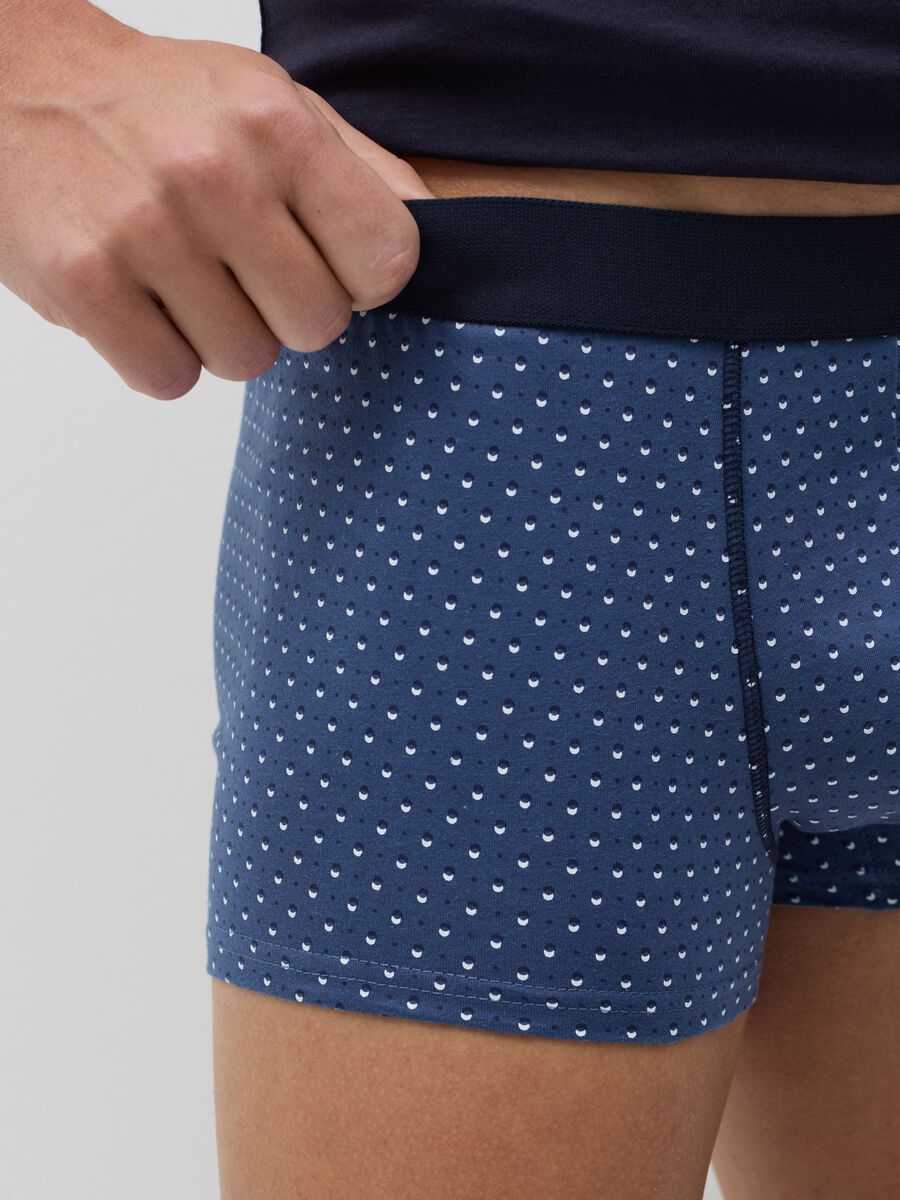 Five-pack boxer shorts in organic cotton with striped pattern_2