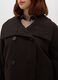 Brown curvy regular fit coat with buttons_4