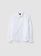 Boy's White Pure Cotton Shirt, Regular Fit_3
