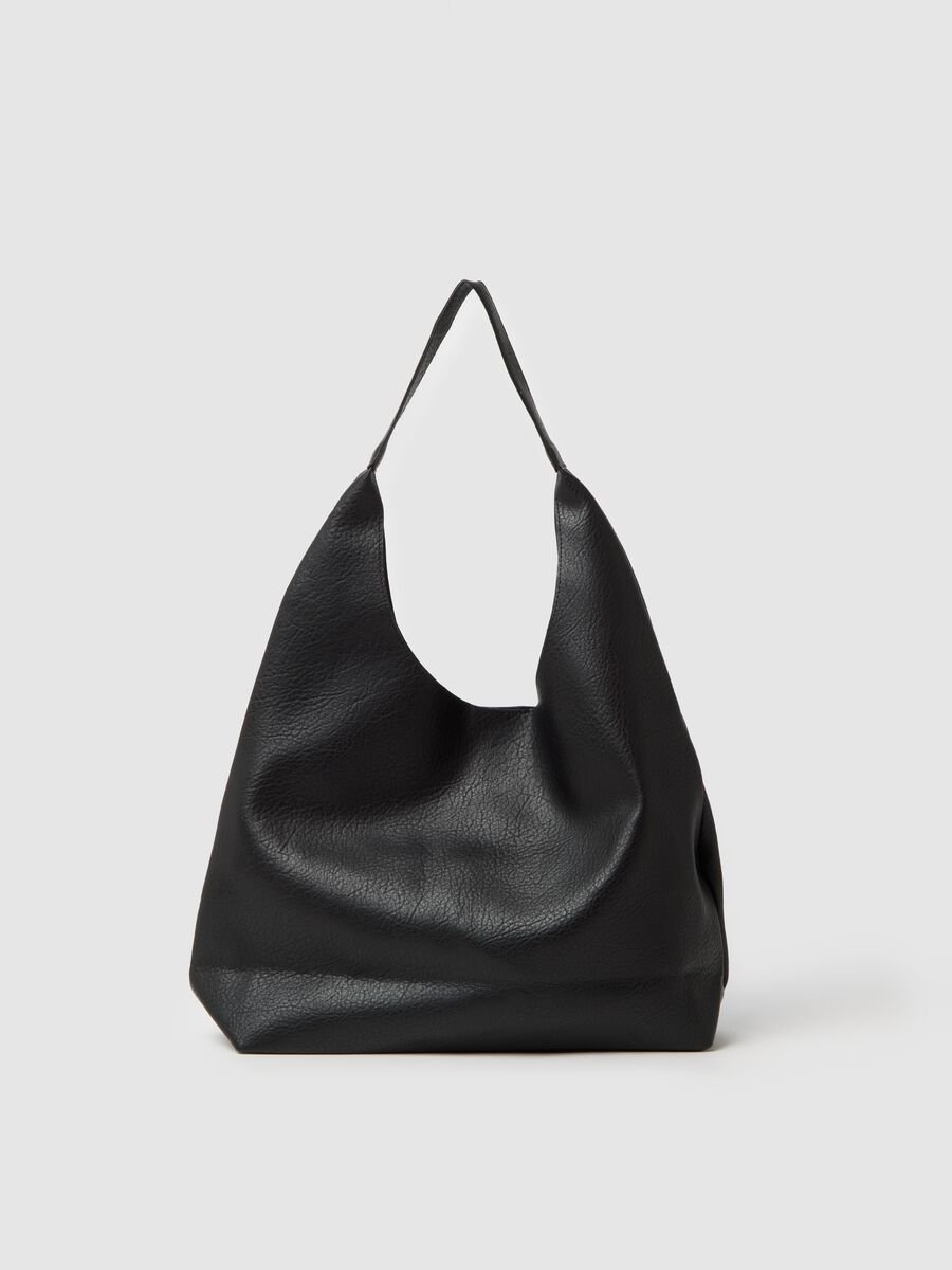 Borsa nera con pochette_1
