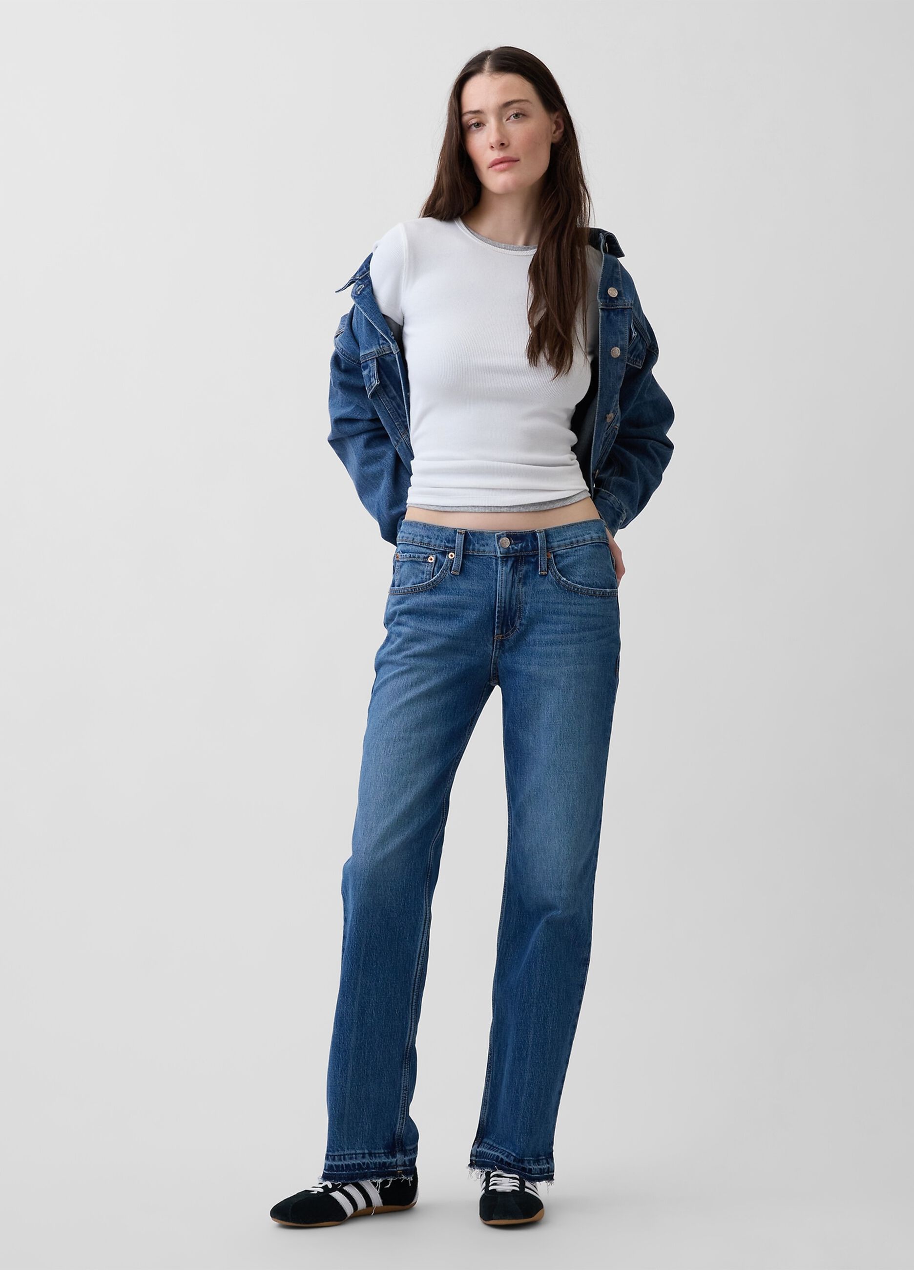 Stretch cotton jeans