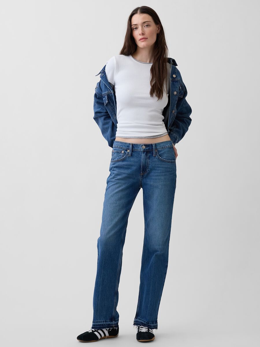 Stretch cotton jeans_0