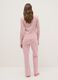 Pink striped pyjamas in pure cotton regular fit_2