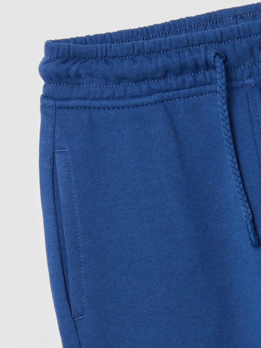 Cotton joggers with drawstring_2