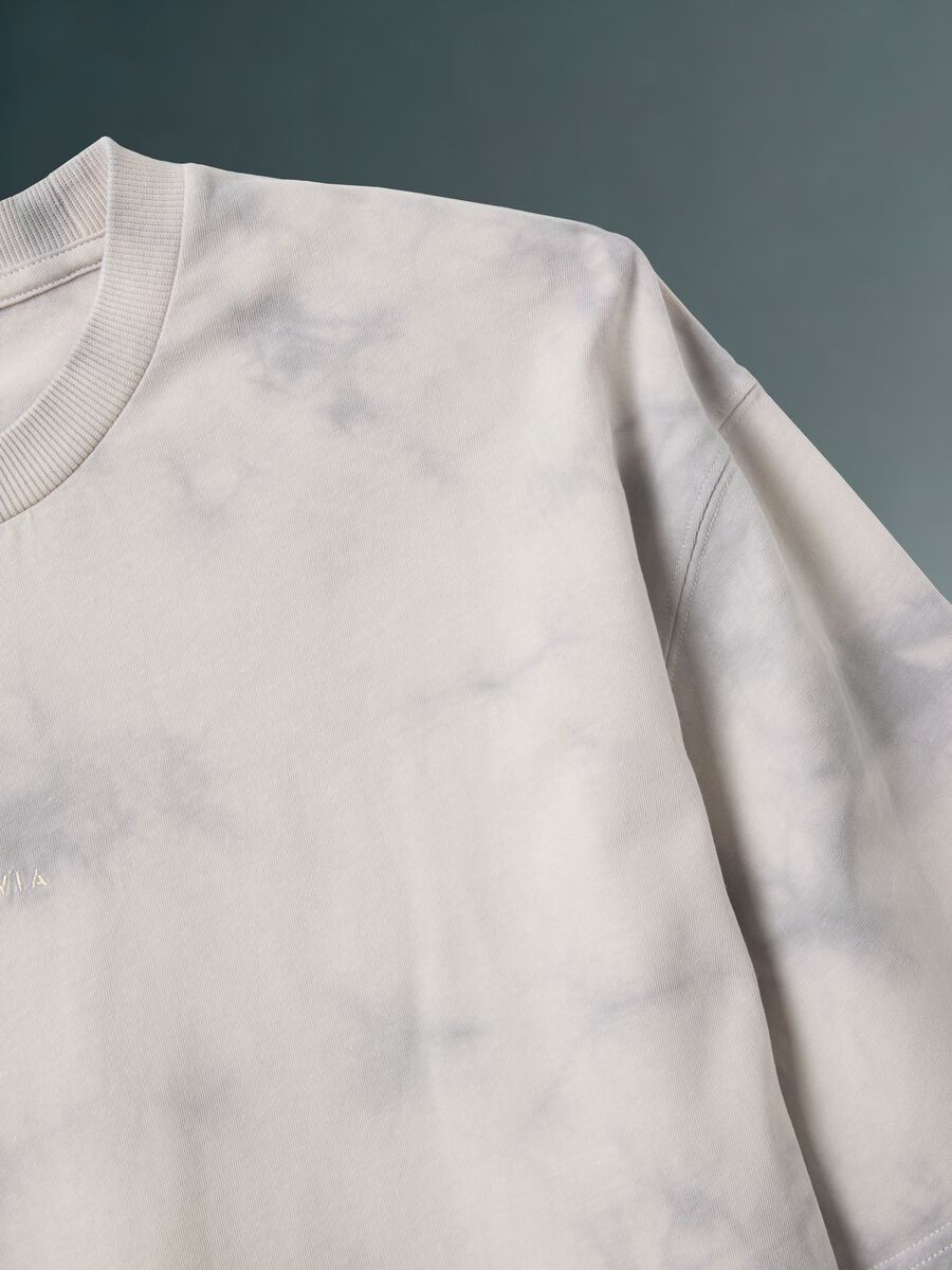 Tie Dye Effect Cotton-Hemp Blend T-shirt ALTAVIA WITH DEBORAH COMPAGNONI_6