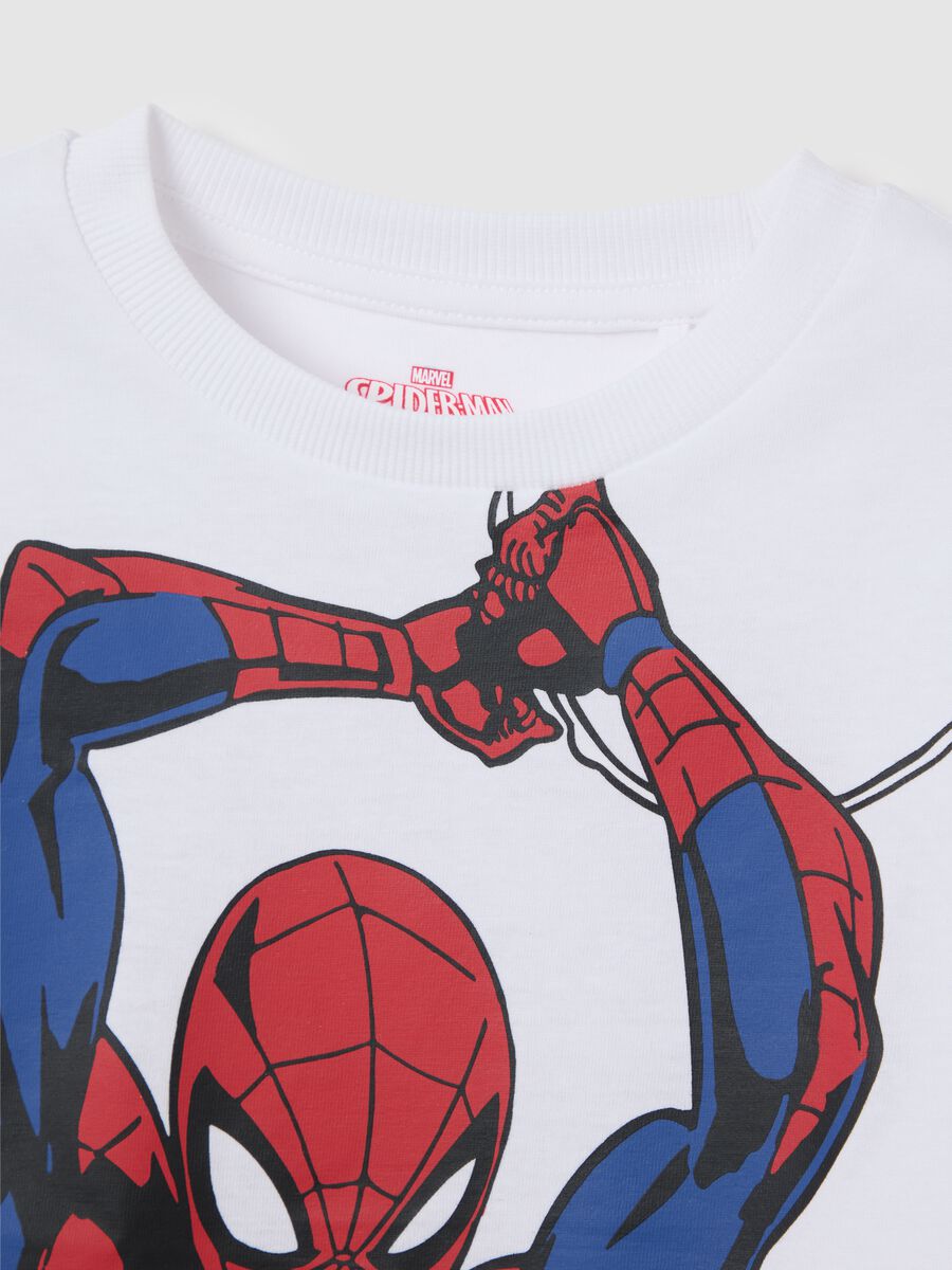 White T-shirt with Spider-Man print_3