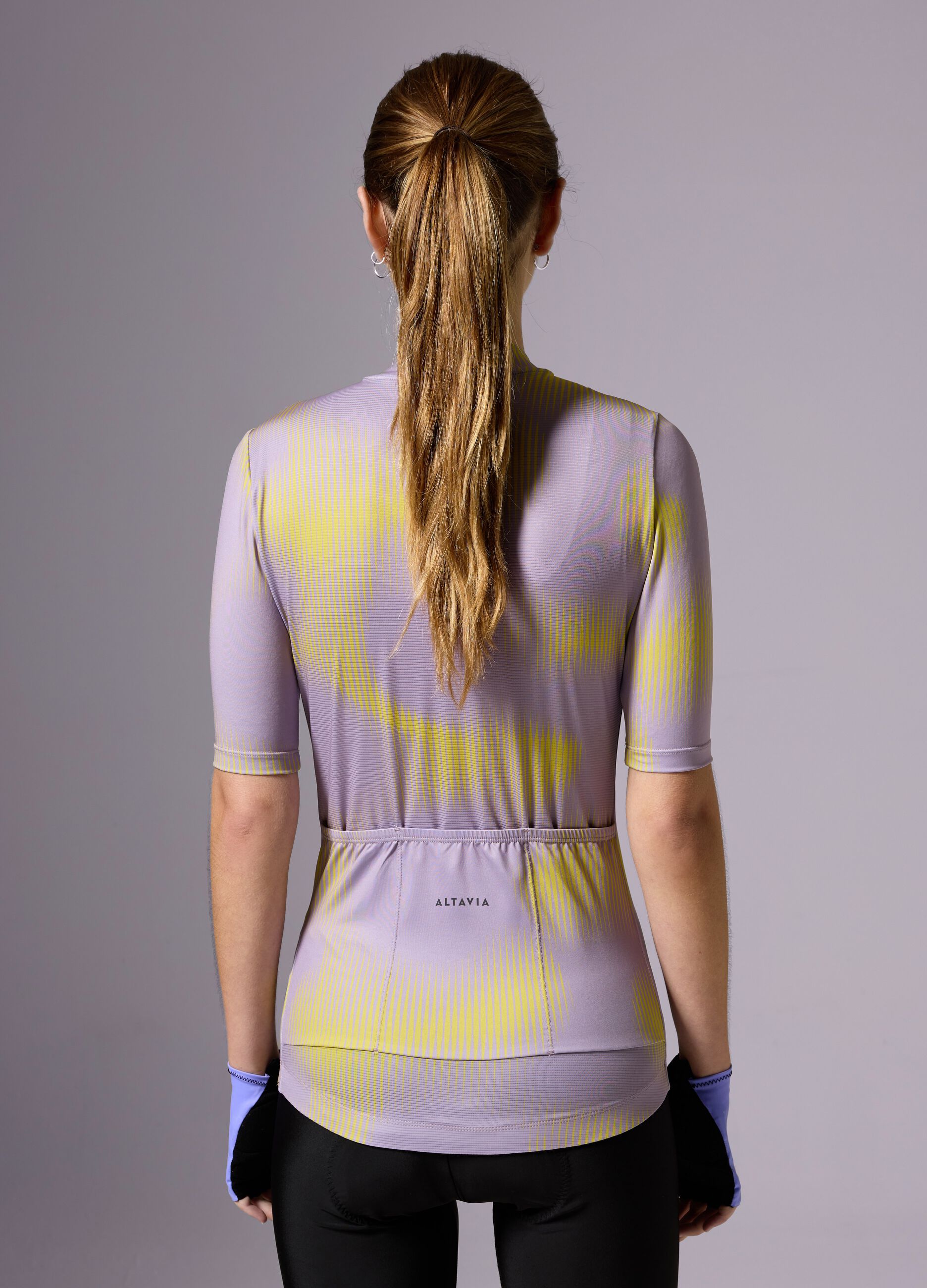 T-shirt ciclista full-zip ALTAVIA