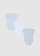 Newborn Cotton Tripack Bodysuit Set in Multicolour_1