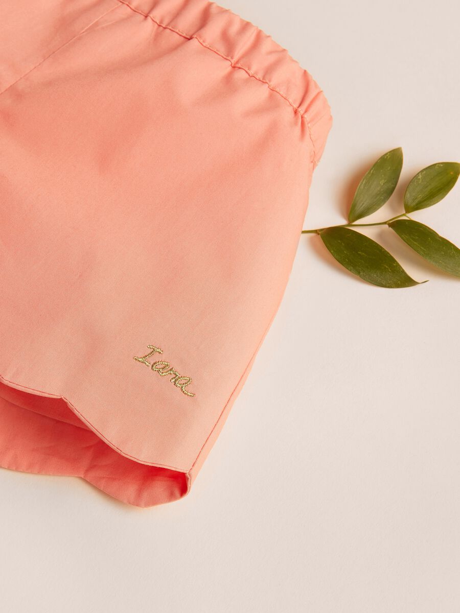Shorts in popeline di puro cotone IANA_1
