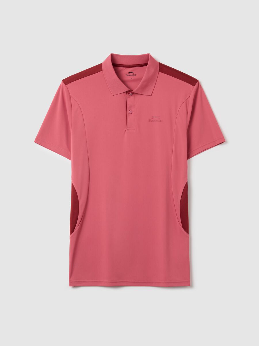 SLAZENGER polo shirt in technical fabric_4