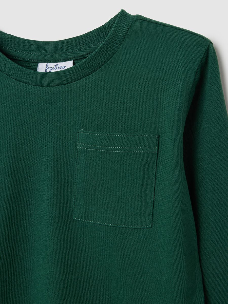 T-shirt da neonato in puro cotone multicolor regular fit_2