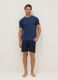 Blue pure cotton short pyjamas regular fit_0