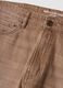 Brown denim jeans in stretch cotton, relaxed fit_5