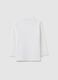 Children's white regular fit pure cotton polo_1