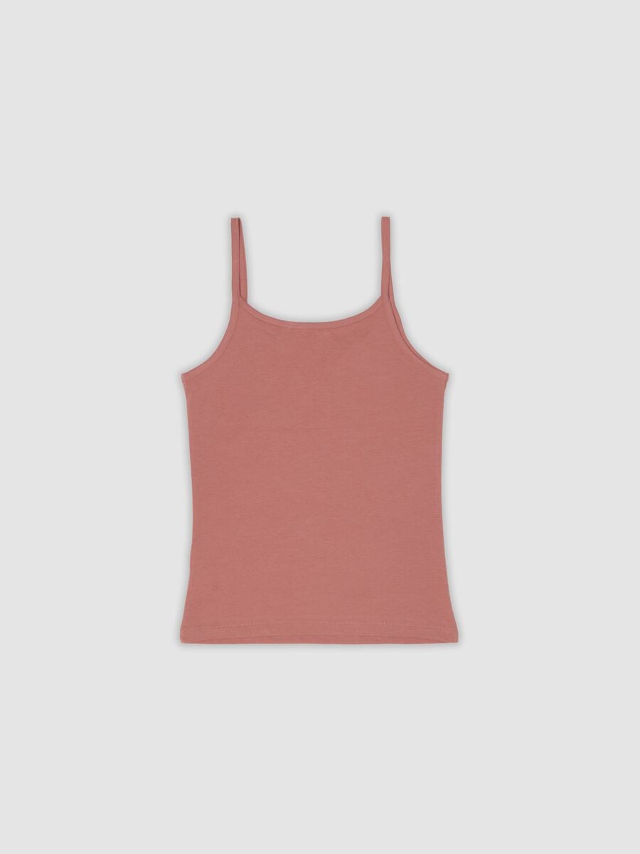 Bipack canotte rosa e bianco in cotone organico elasticizzato_5