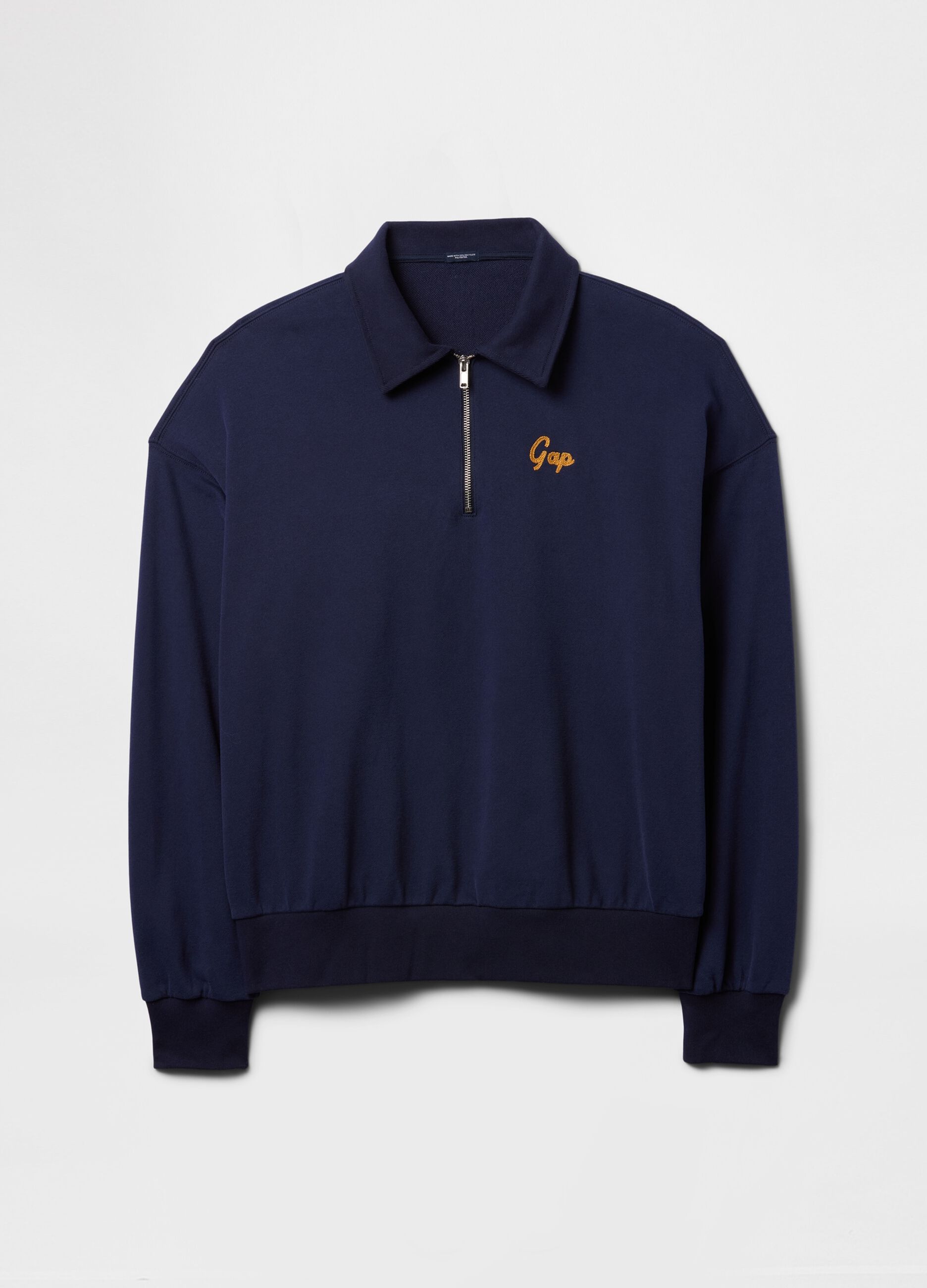 Gap Blue Half-Zip Sweatshirt
