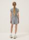 Grey stretch cotton set with T-shirt and shorts_2