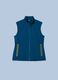 Gilet antivento blu in tessuto elasticizzato con zip ALTAVIA SAILING_0