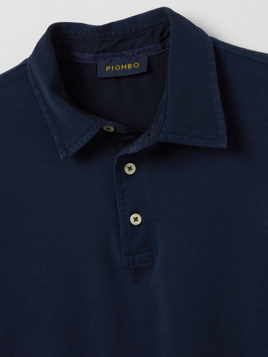 Cotton pique polo shirt_5