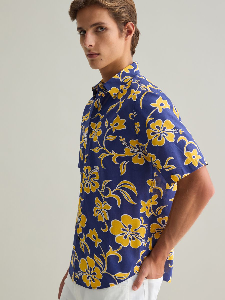 Men's Multicolour Pure Cotton Regular Fit Shirt_3
