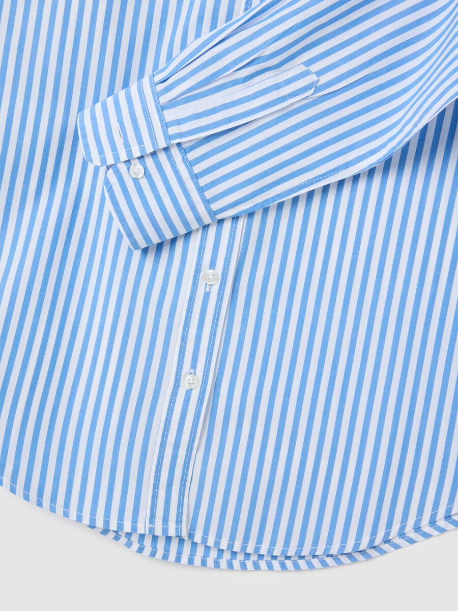 Camicia in puro cotone multicolor regular fit_1