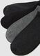 Multipack of multicoloured ankle socks in stretch cotton_2