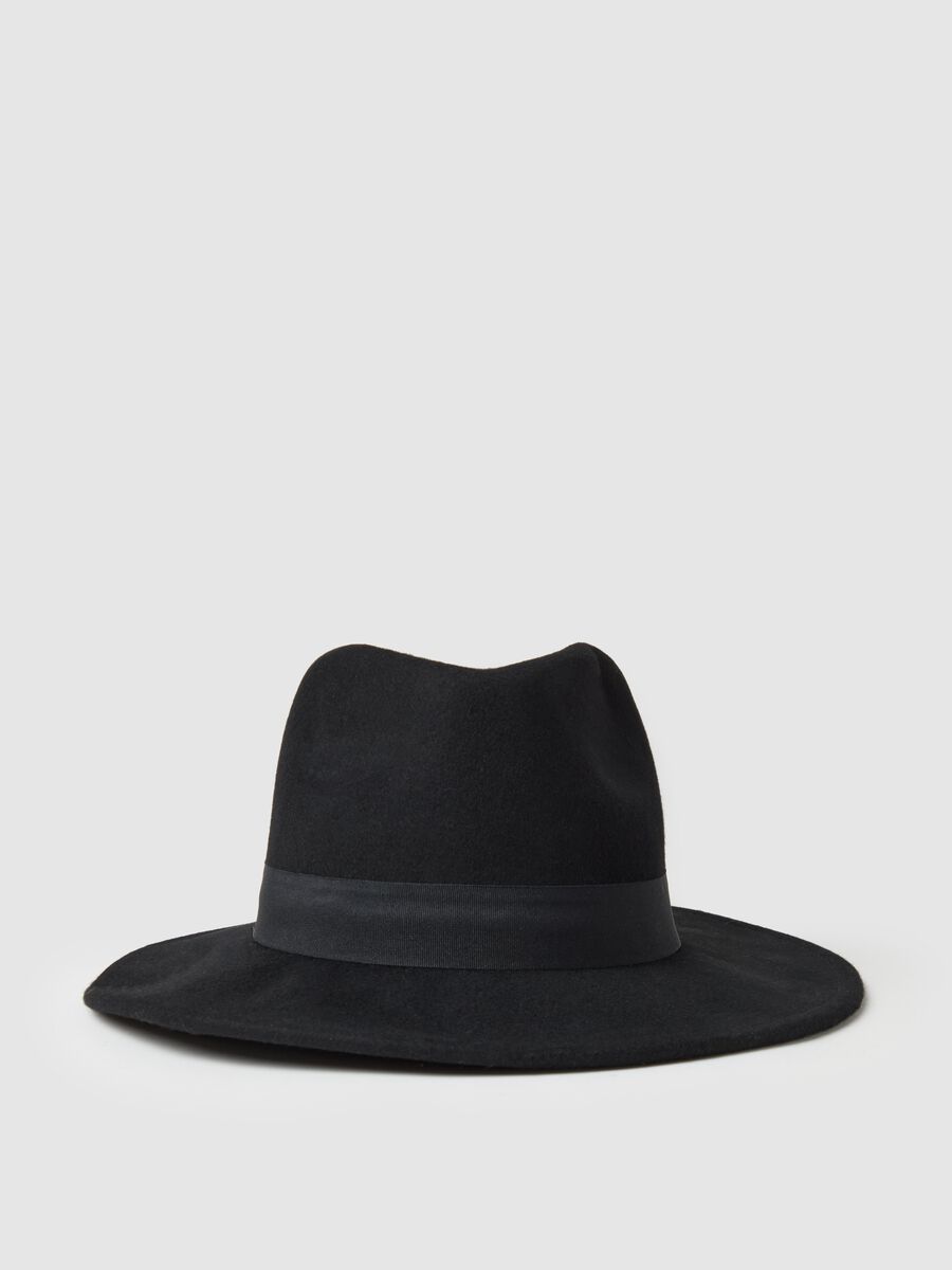 Fedora hat in wool_0