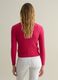 Cable-knit pullover with V neck_2