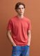 Red Supima cotton crew-neck T-shirt, regular fit_2