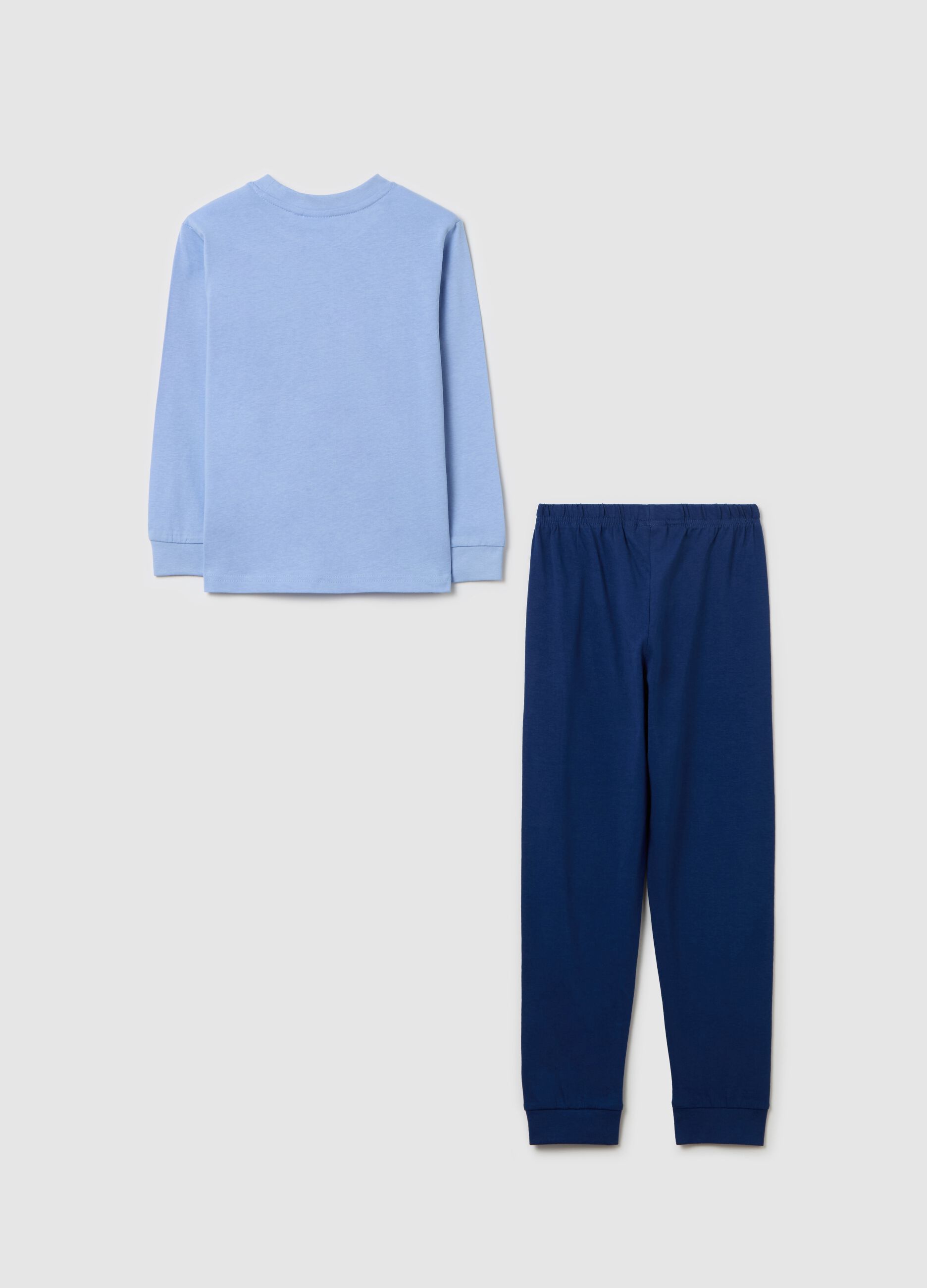 Cotton pyjamas with Sonic print