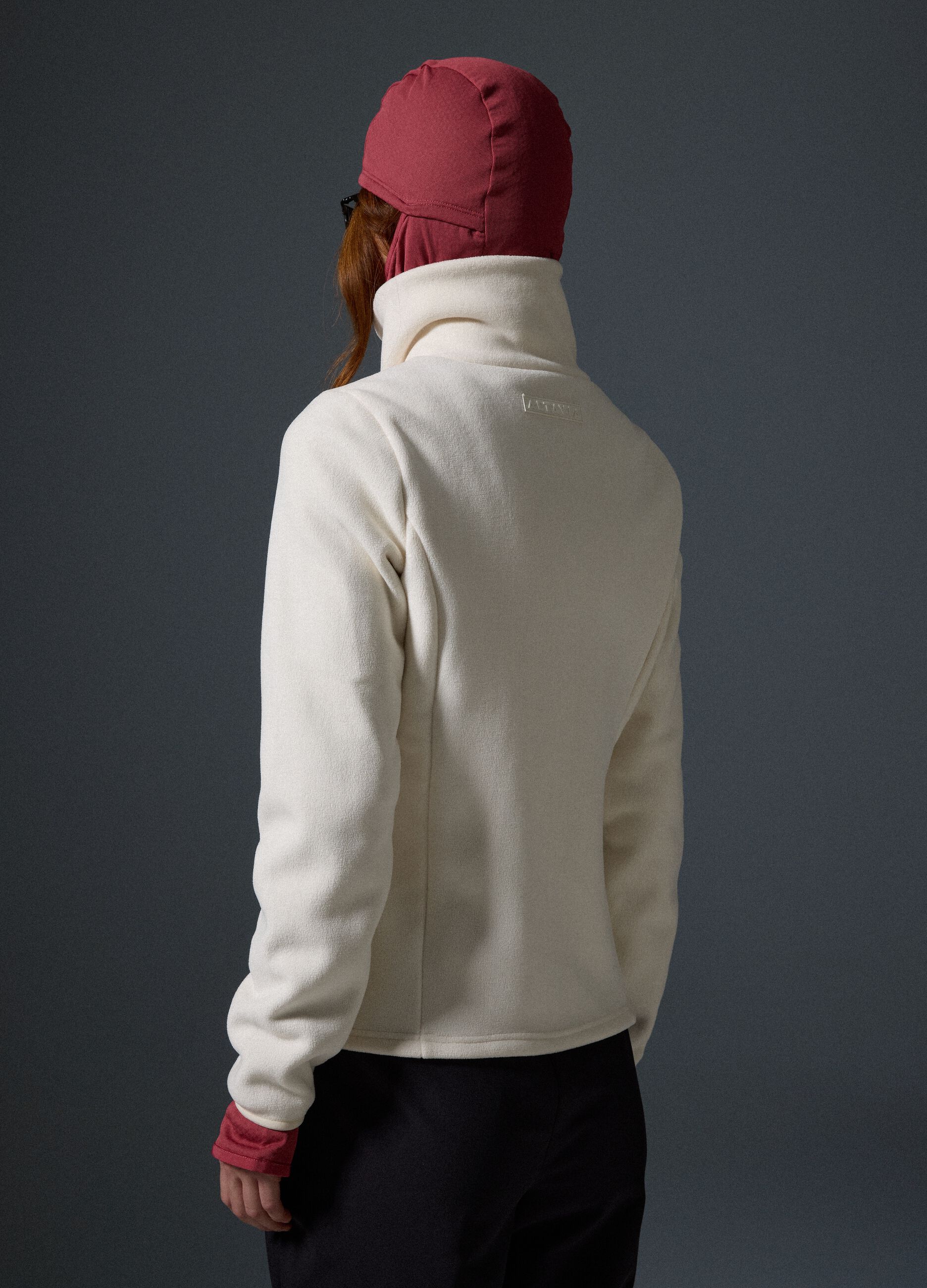 Pile Full Zip 2 Way Stretch ALTAVIA WITH DEBORAH COMPAGNONI