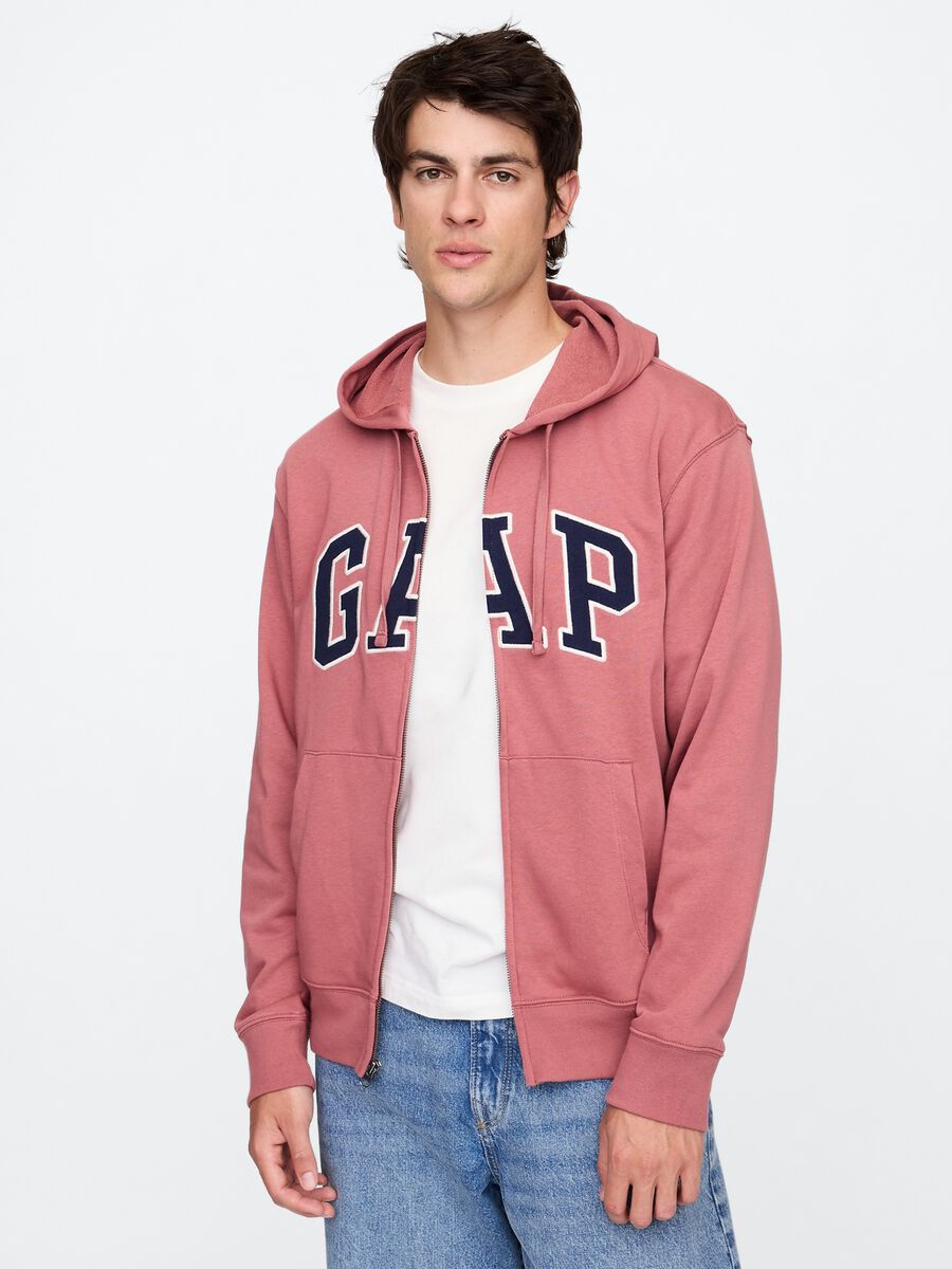 Felpa con cappuccio e full-zip_1