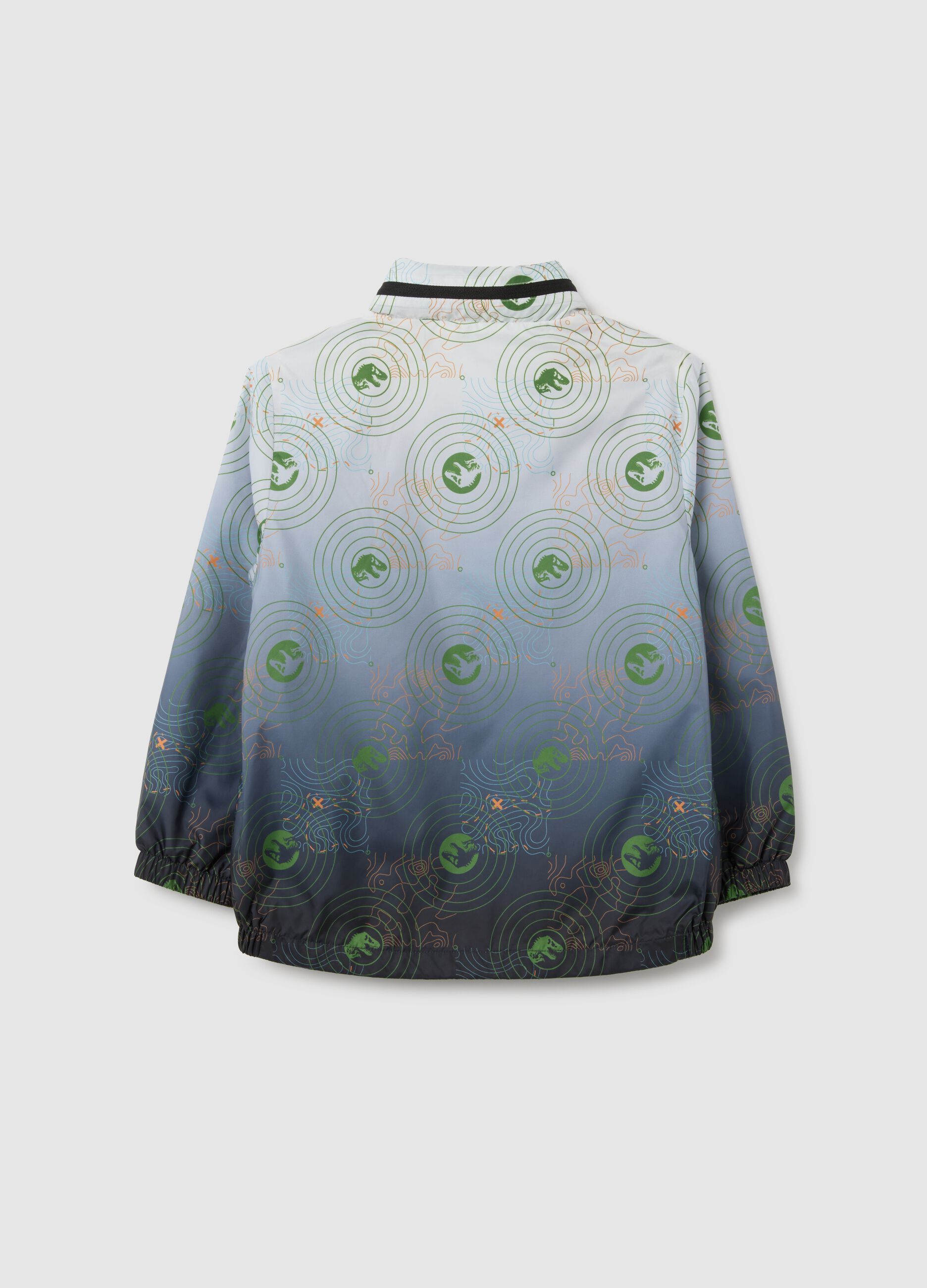 Children's jacket in multicolor fabric with regular fit