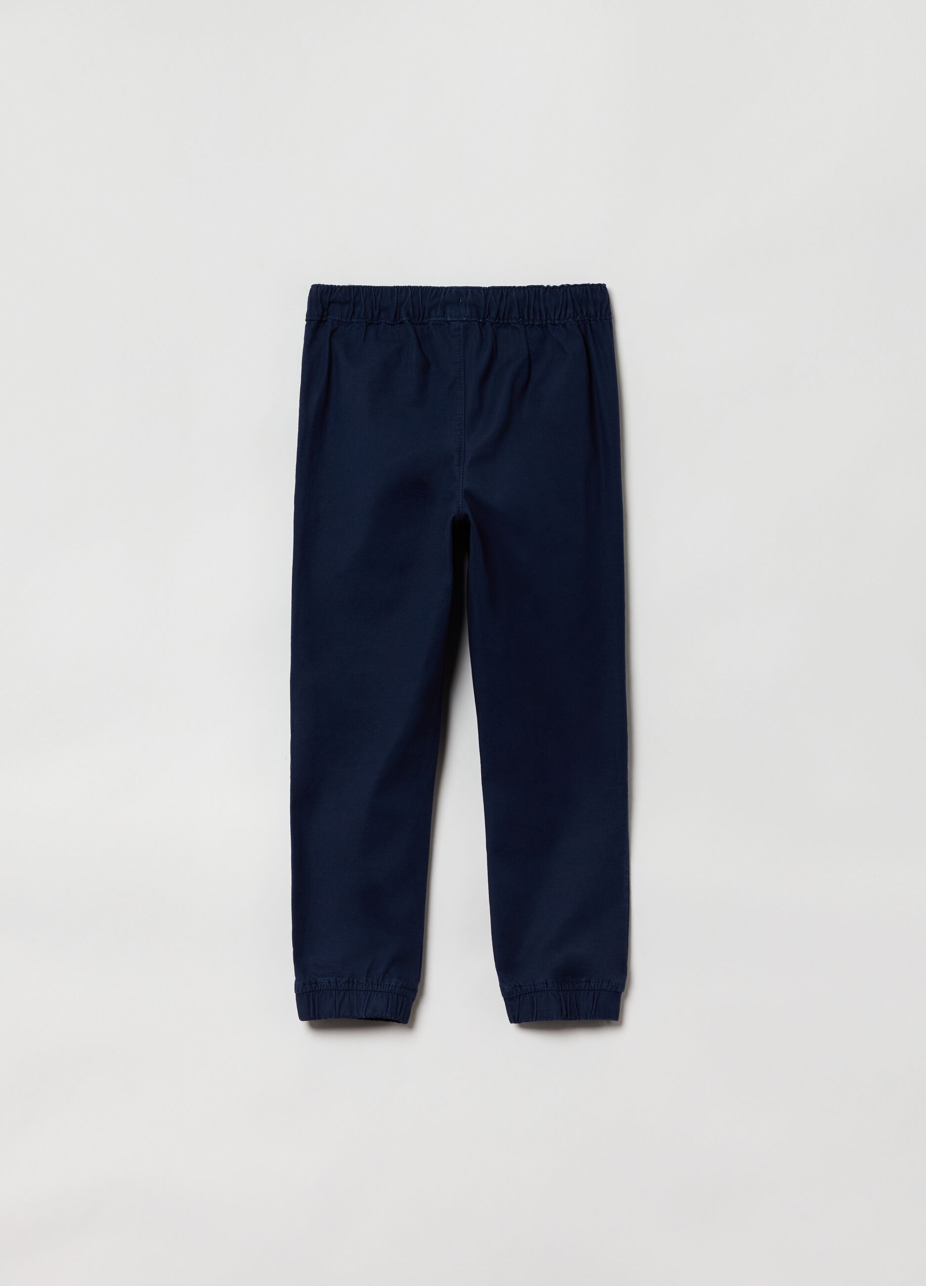 Pantalone jogger con coulisse