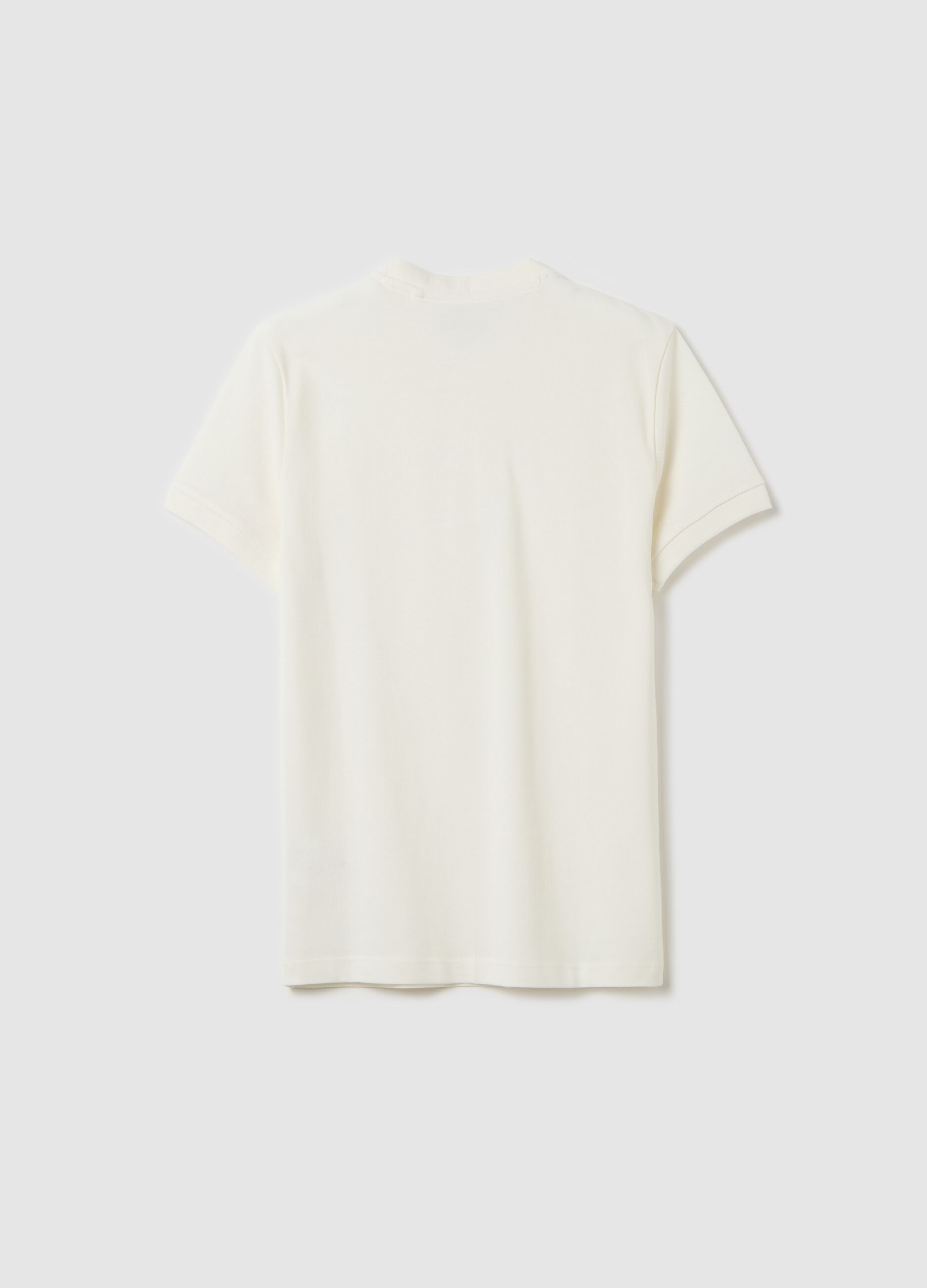 Short Sleeve Polo in Pure Cotton