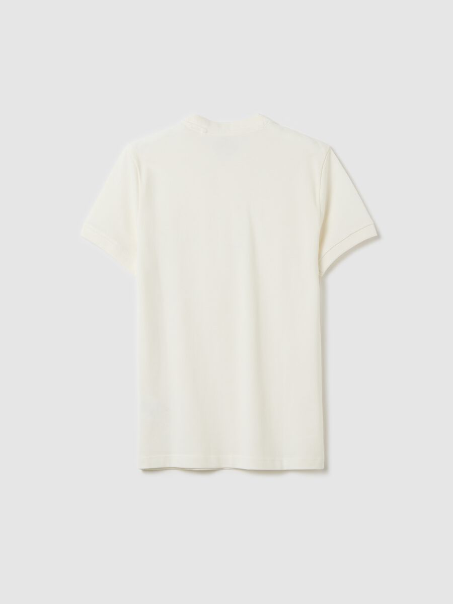 Short Sleeve Polo in Pure Cotton_4