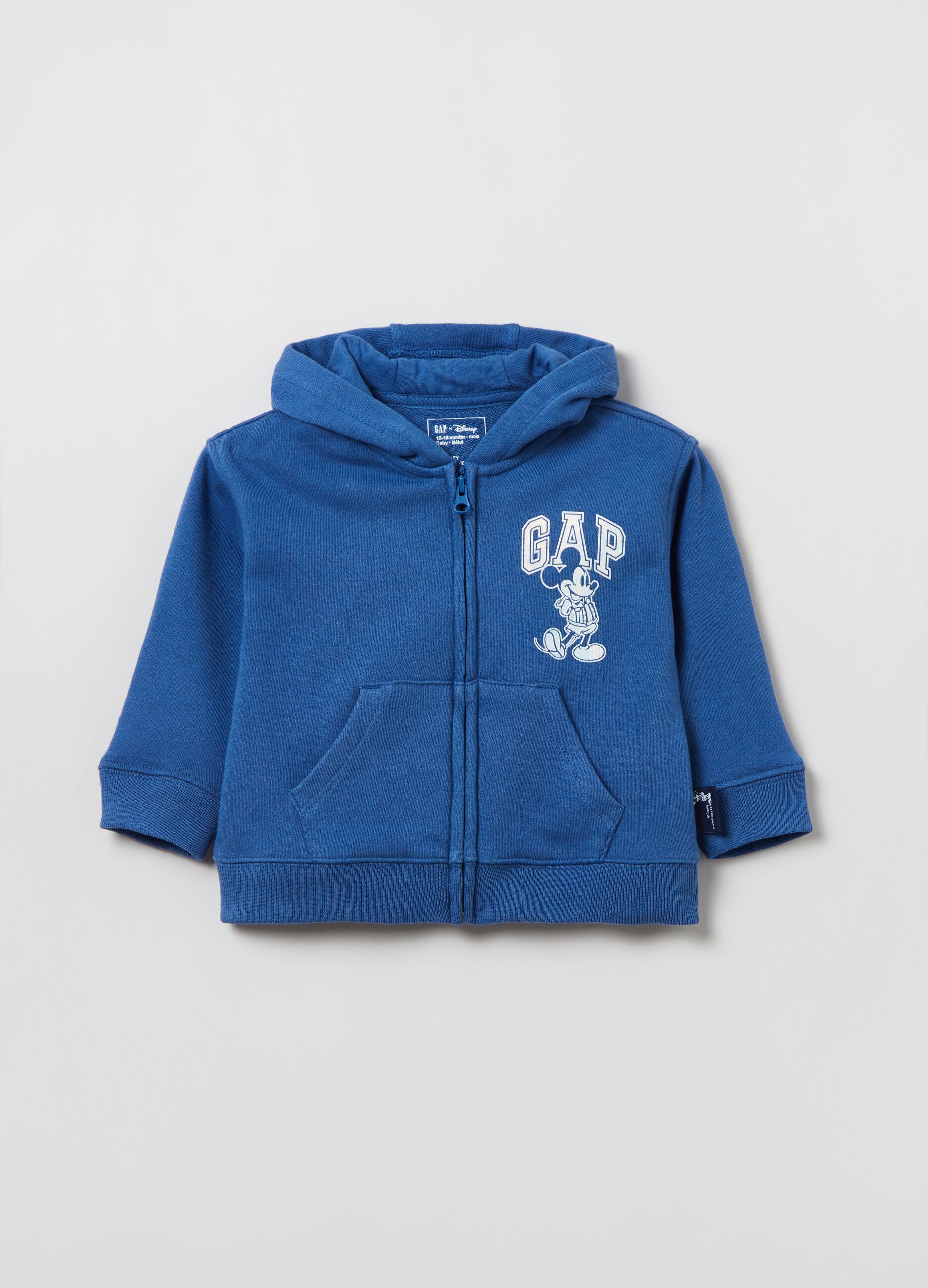 Full-zip con stampa Disney Topolino e logo_0