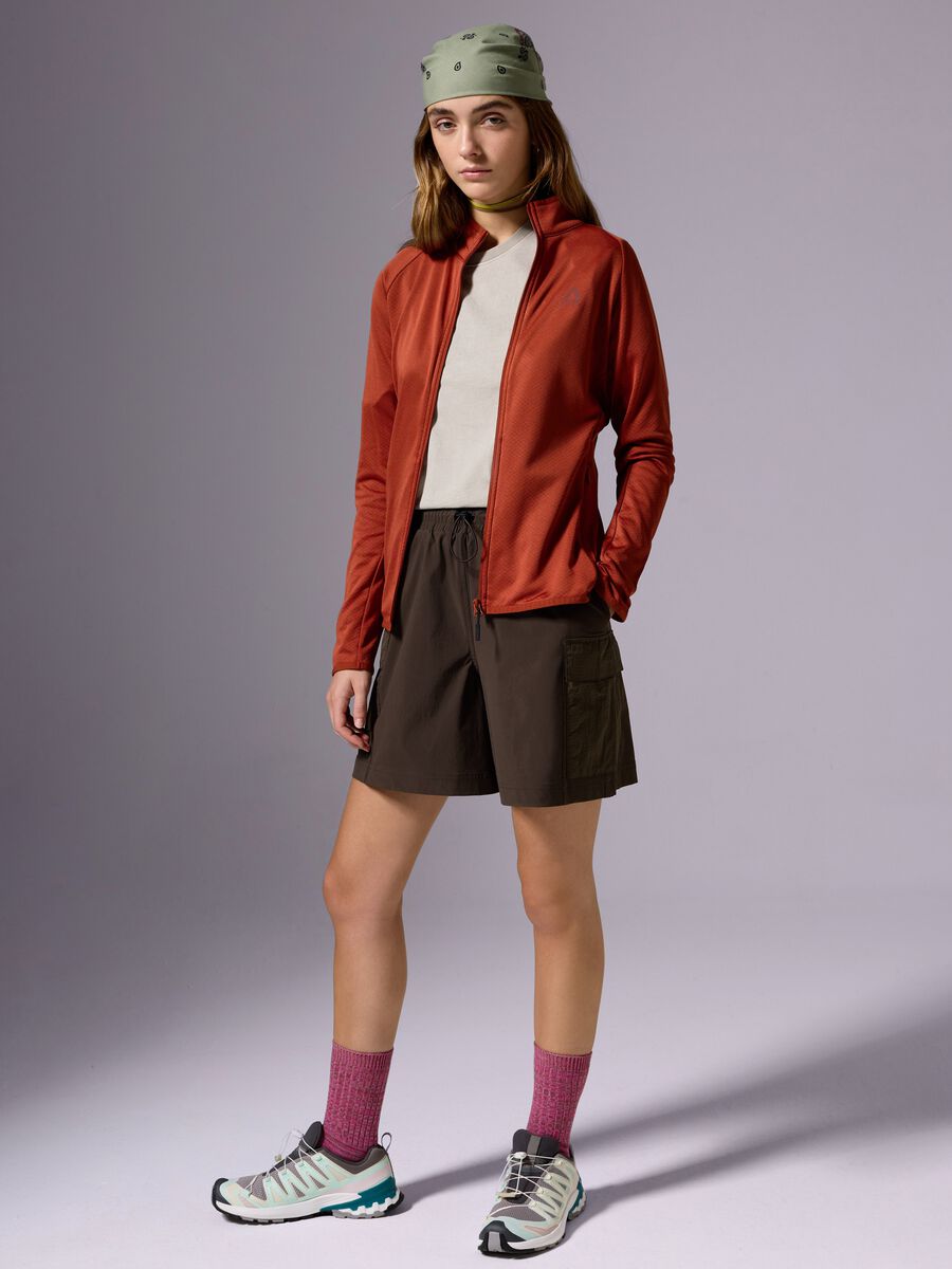 ALTAVIA WITH DEBORAH COMPAGNONI full-zip waffle fleece_1