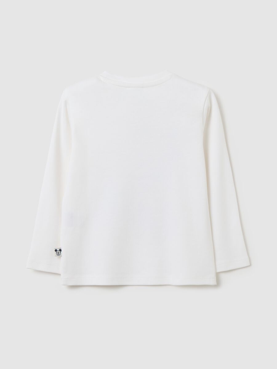 White pure cotton baby T-shirt regular fit_1